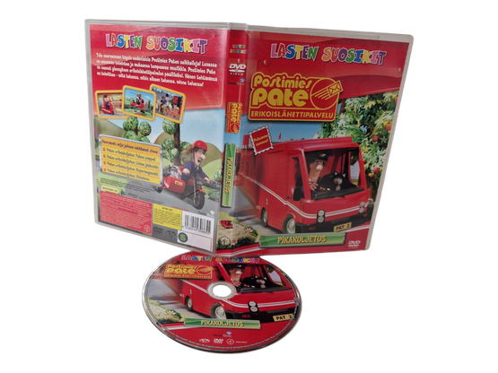Lasten DVD -elokuva (Postimies Pate - Erikoislähettipalvelu Pikakuljetus) S
