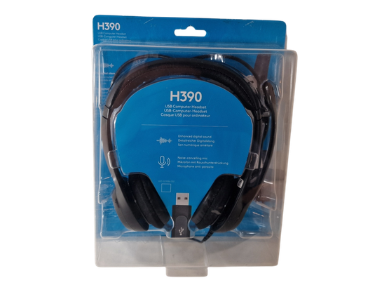 USB -kuulokemikrofoni (Logitech H390)