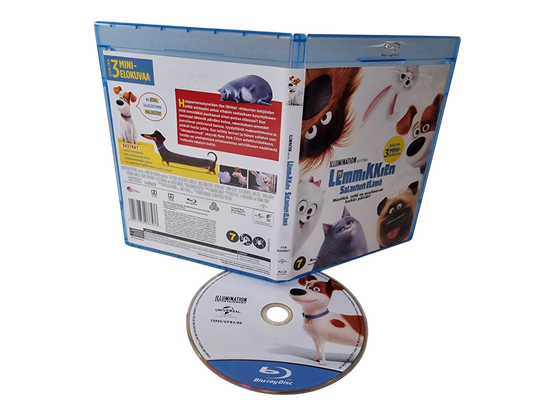 Lasten Blu-ray -elokuva (Lemmikkien Salainen elämä - 3 minielokuvaa) K7
