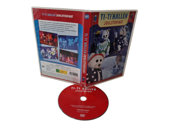 Lasten DVD -elokuva (Ti-Ti Nallen Joulutohinat) S