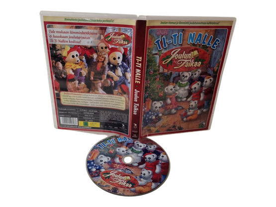 Lasten DVD -elokuva (Ti-Ti Nalle Joulun Taikaa) S