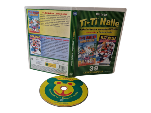 Lasten DVD -elokuva (Riitta ja Ti-Ti Nalle) S