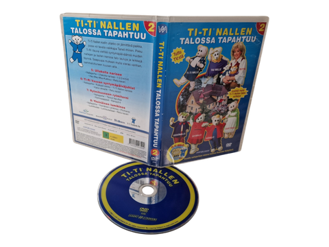 Lasten DVD -elokuva (Ti-Ti Nallen Talossa Tapahtuu 2) S
