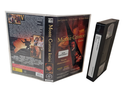VHS -elokuva (Monte Criston kreivi) K12