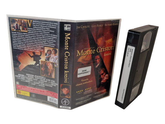 VHS -elokuva (Monte Criston kreivi) K12