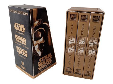 VHS -elokuva (Star Wars Trilogy - Special Edition) S