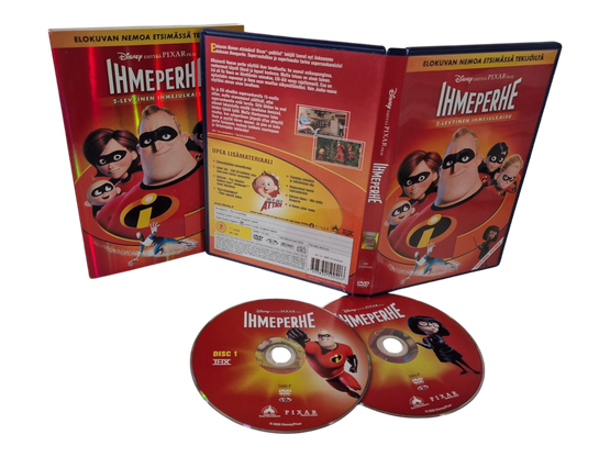 Lasten DVD -elokuva (Ihmeperhe - Disney) K7