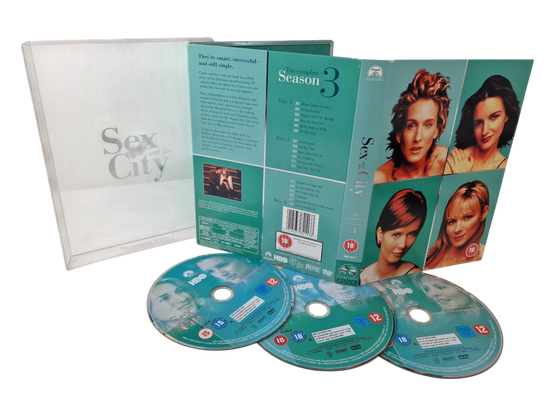 DVD - TV -sarja (Sex and the City - Season 3) K18