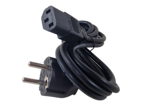 Laitekaapeli 1,5 - 2,5 m (IEC C13)