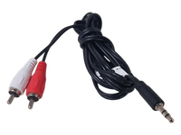 AUX -kaapeli 1,5m (plug/RCA)