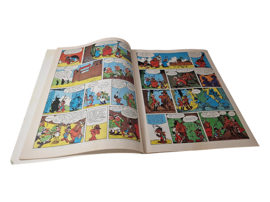 Sarjakuvalehti (Umpah-pah 5/1977 -Petolliset silmäpussit - René Goscinny)