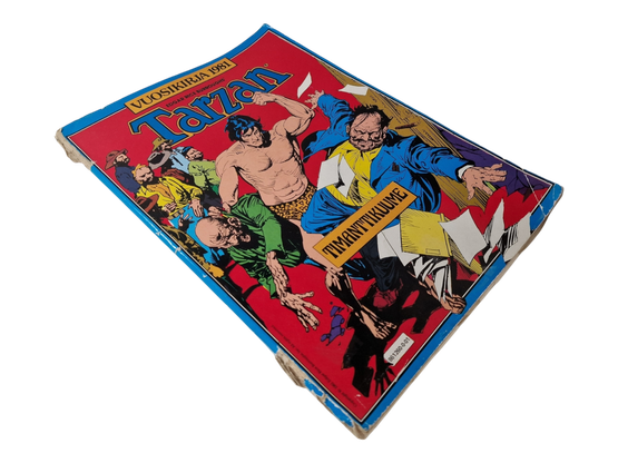 Sarjakuvalehti (Tarzan - Timanttikuume Lahti - Vuosikirja 1981 - Edgar Rice Burroughs')