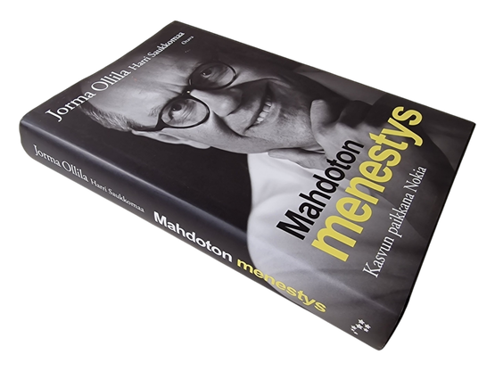 Kirja (Mahdoton menestys : Kasvun paikkana Nokia - Jorma Ollila / Harri Saukkomaa)