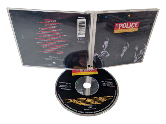 CD -levy (The Police Their Greatest Hits)