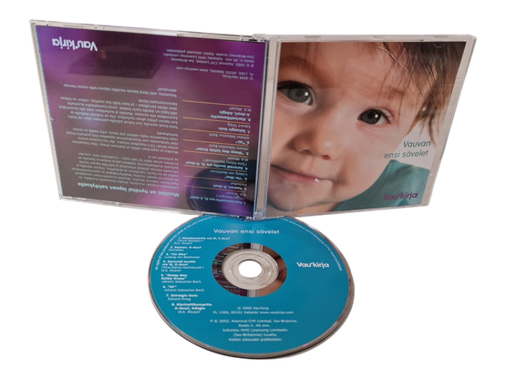 CD -levy (Vauvan ensi sävelet - Vau'kirja)
