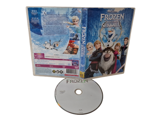 Lasten DVD -elokuva (Frozen : Huurteinen Seikkailu - Disney) K7