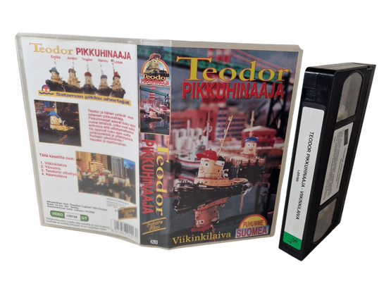 Lasten VHS -elokuva (Teodor Pikkuhinaaja - Viikinkilaiva) S