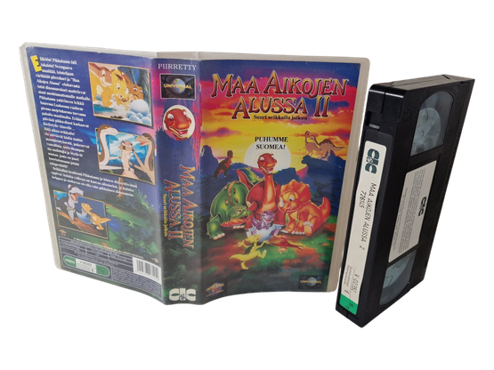 Lasten VHS -elokuva (Maa Aikojen Alussa II - suuri seikkailu jatkuu) S