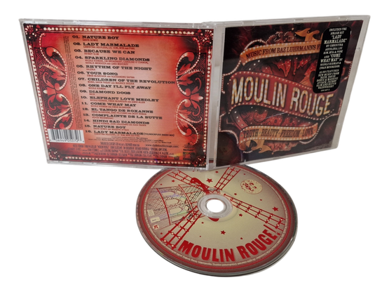 CD -levy (Music From Baz Luhrmann's Film Moulin Rouge)