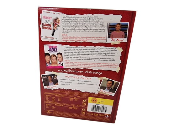 DVD -elokuva (Bridgetin Päiväkirja Elämäni Sinkkuna / Elämä Jatkuu / Puutuvia Paloja) K12
