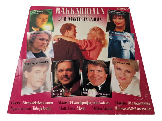 LP / vinyyli -levy (Rakkaudella - 28 Romanttista Laulua)