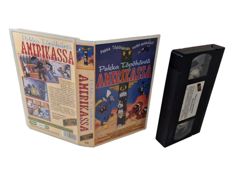 Lasten VHS -elokuva (Pekka Töpöhäntä Amerikassa) S