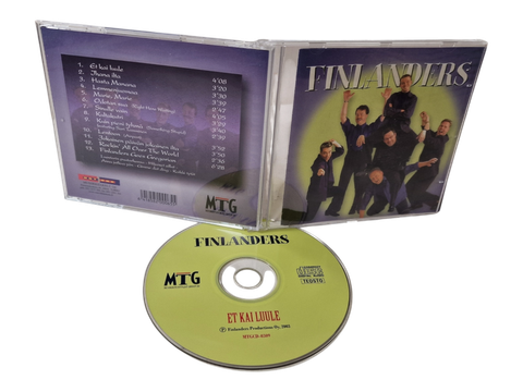 CD -levy (Finlanders - Et Kai Luule)