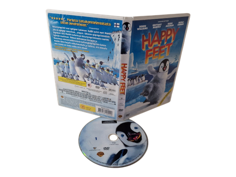 Lasten DVD -elokuva (Happy Feet) K7