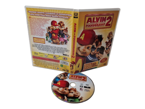 Lasten DVD -elokuva (Alvin ja Pikkuoravat 2) S