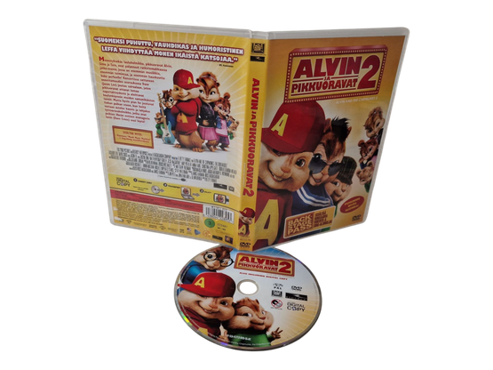 Lasten DVD -elokuva (Alvin ja Pikkuoravat 2) S