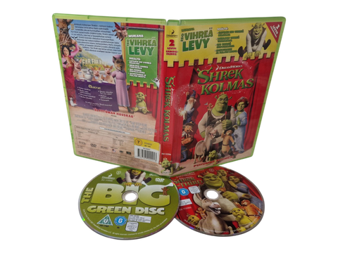 Lasten DVD -elokuva (Shrek Kolmas) K7