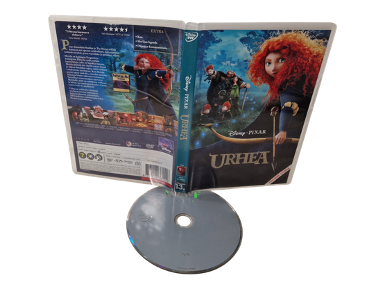 Lasten DVD -elokuva (Urhea - Disney) K7