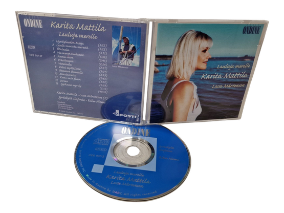 CD -levy (Karita Mattila - Lauluja Merelle)