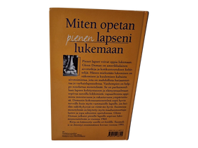 Kirja (Miten opetan pienen lapseni lukemaan - Glenn Doman)