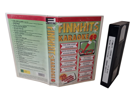 VHS -elokuva (Finnhits Karaoke 49) S