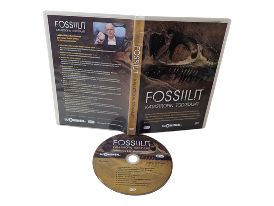 DVD -elokuva (Fossiilit - Katastrofin Todistajat) S