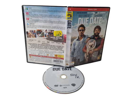 DVD -elokuva (Due Date) K12