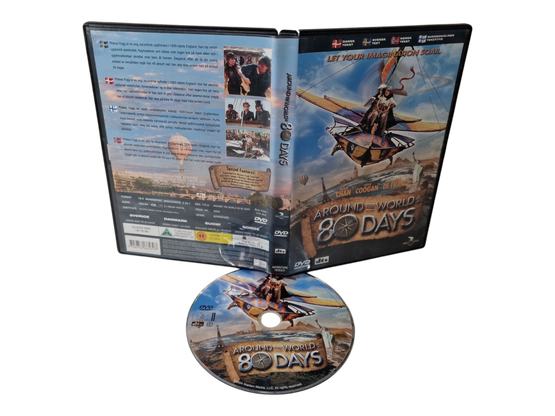 DVD -elokuva (Around the World 80 Days) K12