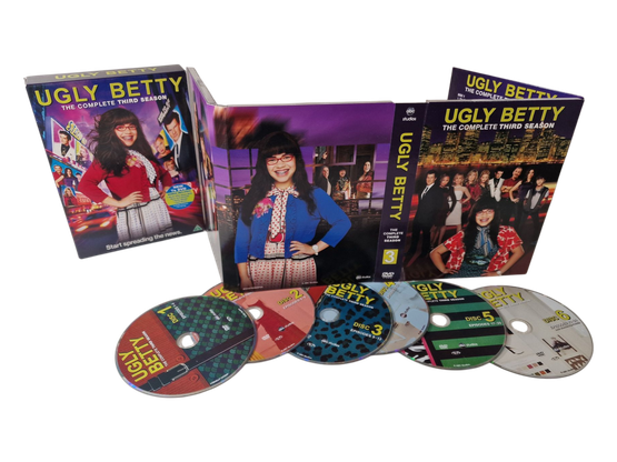 DVD - TV -sarja (Ugly Betty - Season 3) K12