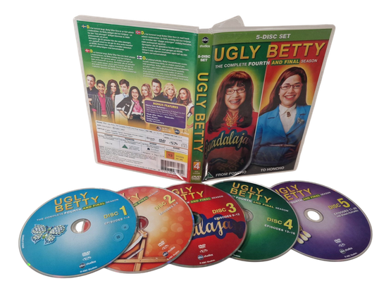DVD - TV -sarja (Ugly Betty - Season 4) K12