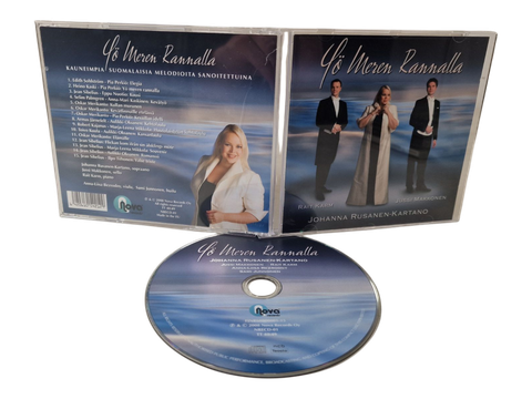 CD -levy (Yö Meren Rannalla - Rait Karm, Jussi Makkonen, Johanna Rusanen-Kartano)