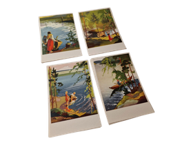 Vanhoja postikortteja (15 kpl)