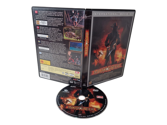 DVD -elokuva (Musketeer) K12
