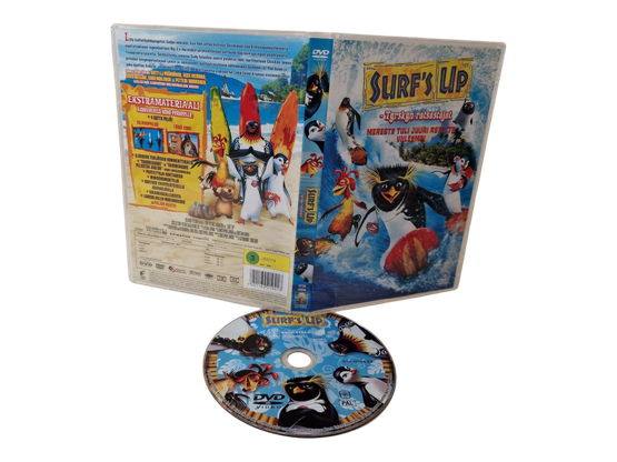 Lasten DVD -elokuva (Surf's Up - Tyrskyn ratsastajat) S