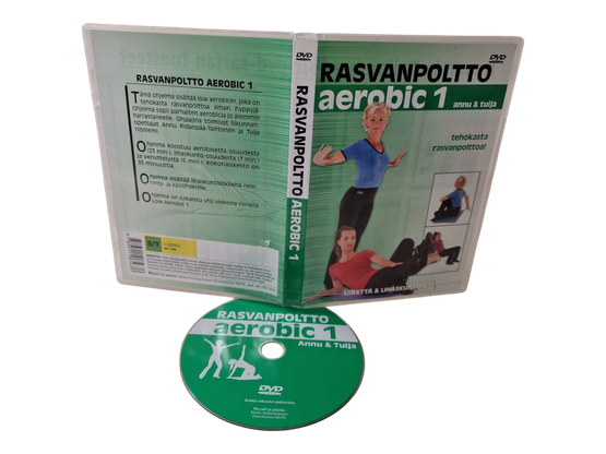 DVD -elokuva (Rasvanpoltto aerobic 1) S