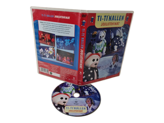 Lasten DVD -elokuva (Ti-Ti Nallen joulutohinat) S