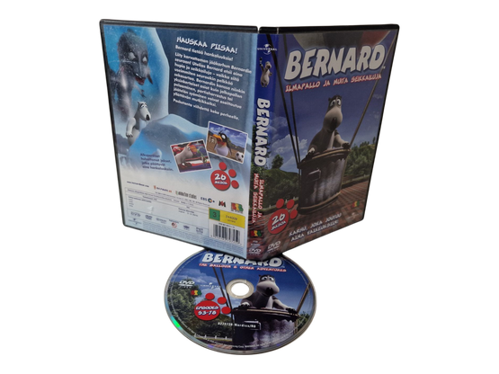Lasten DVD -elokuva (Bernard - Ilmapallo Ja Muita Seikkailuja) S