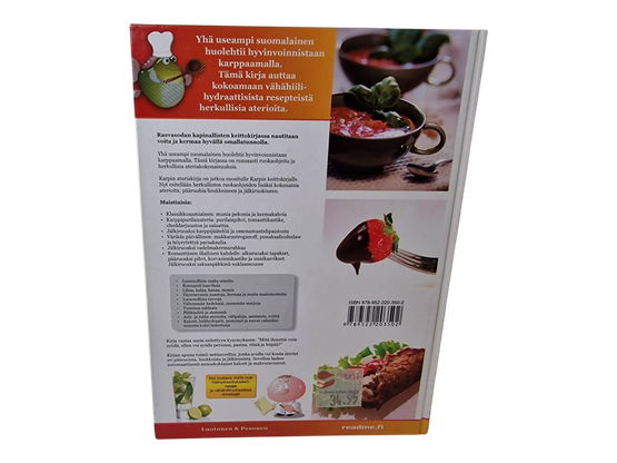 Kirja (Karpin ateriakirja : Karpin keittokirja 2 - Katriina Luotonen)