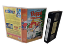 Lasten VHS -elokuva (Peppi Pitkätossu muuttaa Huvikumpuun) S