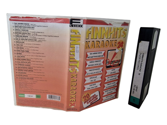 VHS -elokuva (Finnhits Karaoke 24) S